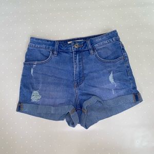 Denim shorts pac sun